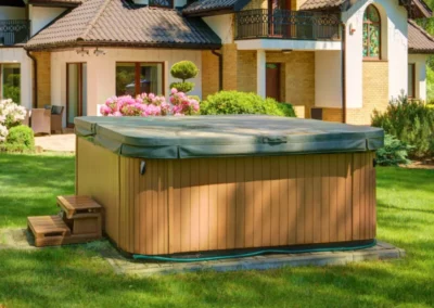 Balia Jacuzzi Ogrodowe Kwadratowa Converted