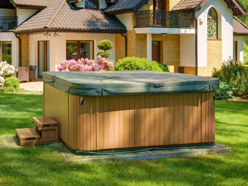 Balia Jacuzzi Ogrodowe Kwadratowa Converted