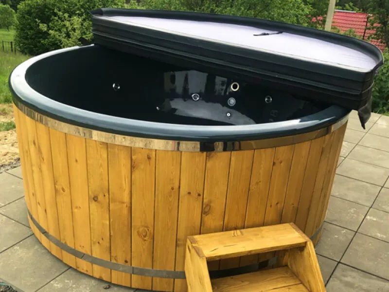 Balie Ogrodowe Z Piecem Friendly Spa Converted