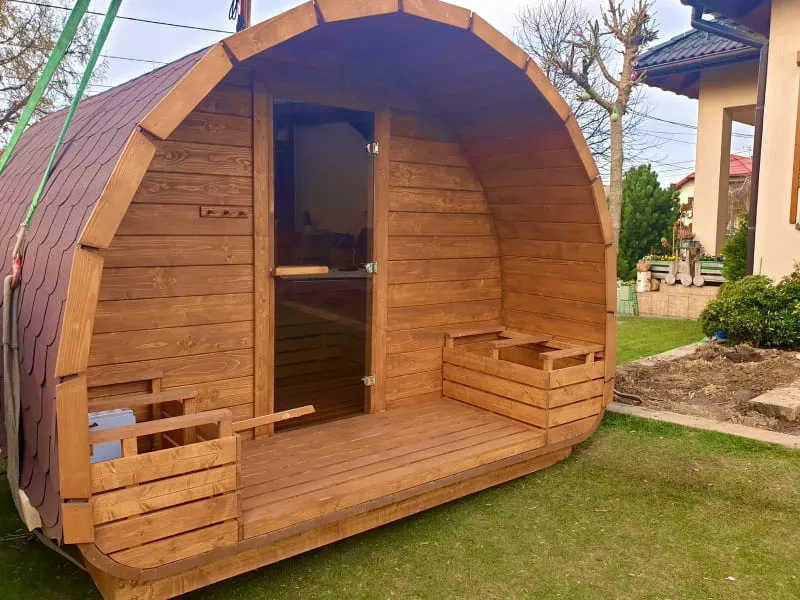 Sauna Tipi Friendly Spa Converted