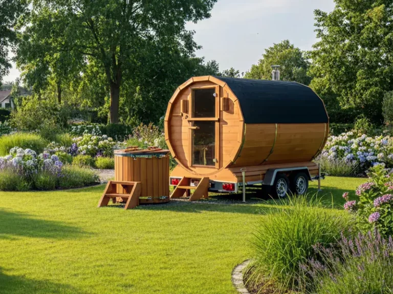 Balie Mobilne Z Piecem Friendly Spa Converted